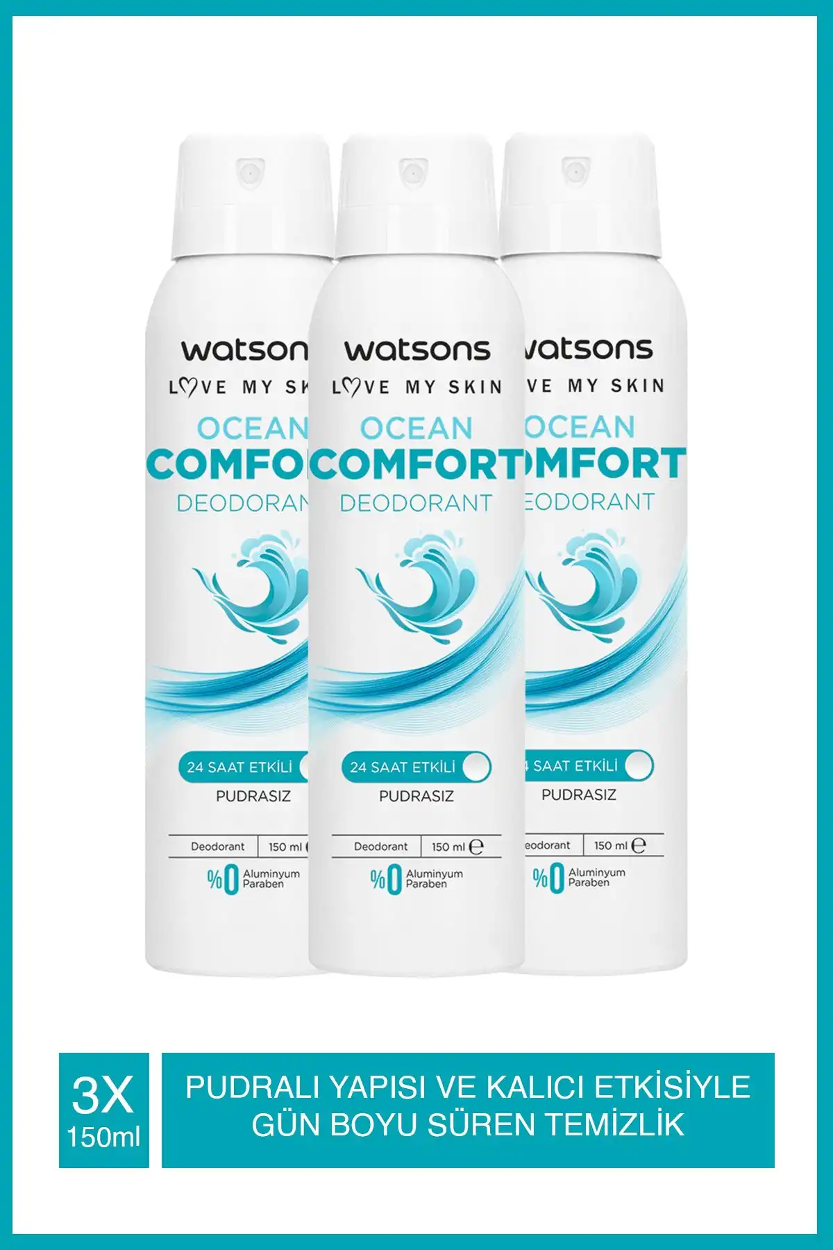 Watsons Ocean Comfort ve Watsons So Sexy Deodorant Arasındaki Kıyaslama ve İnceleme