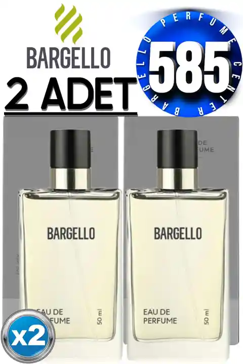 Bargello 585x2(2ADET) Erkek Parfüm Floral 50 ml Edp