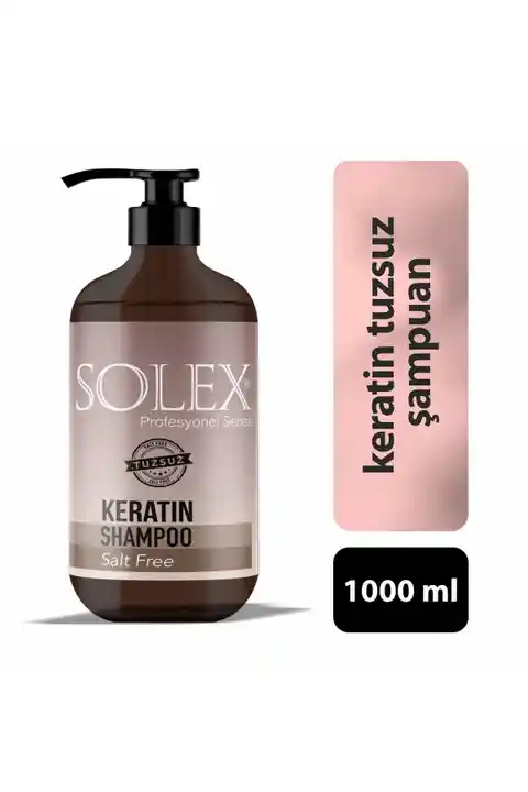 Solex Tuzsuz Professıonal Serıes Keratin Özlü Şampuan 1.000 Ml