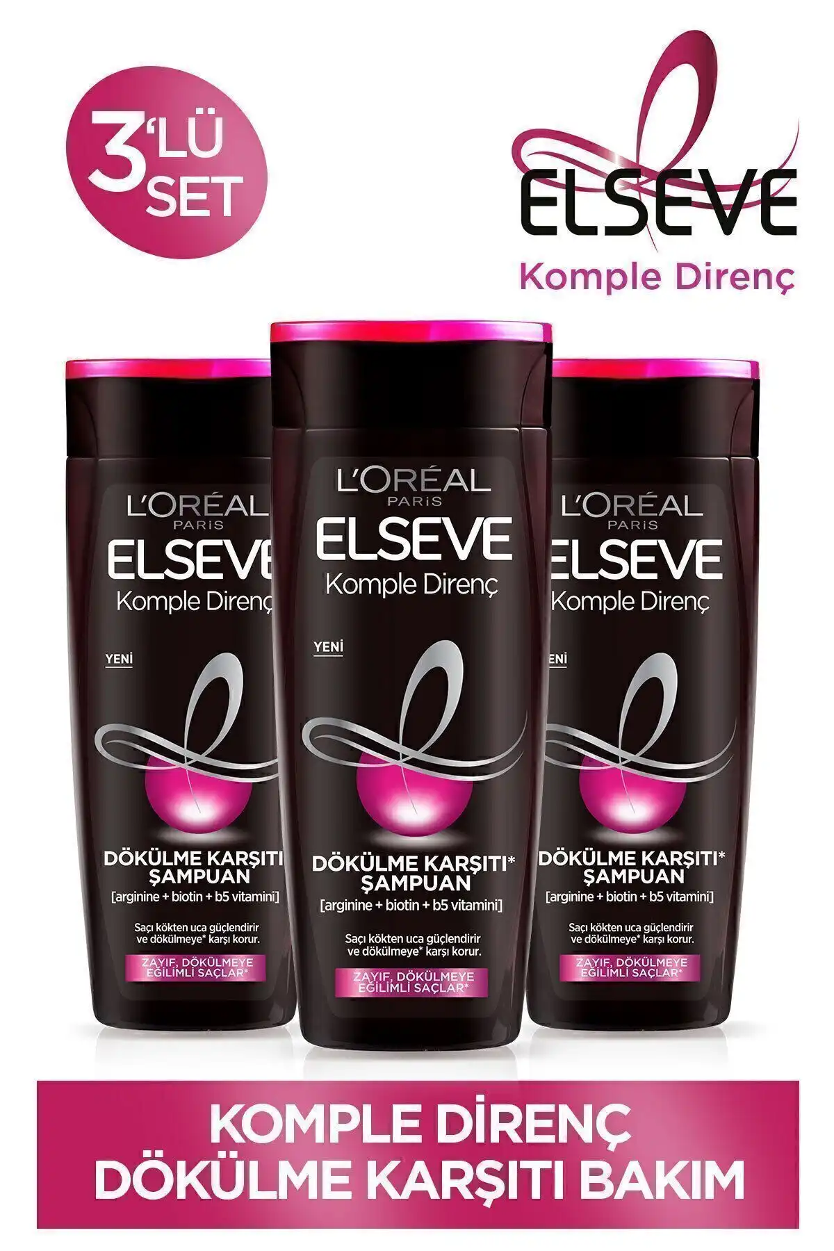Elseve Dökülme Karşıtı Şampuanlar: 360 ml 3'lü ve 390 ml 4'lü Setin Karşılaştırması