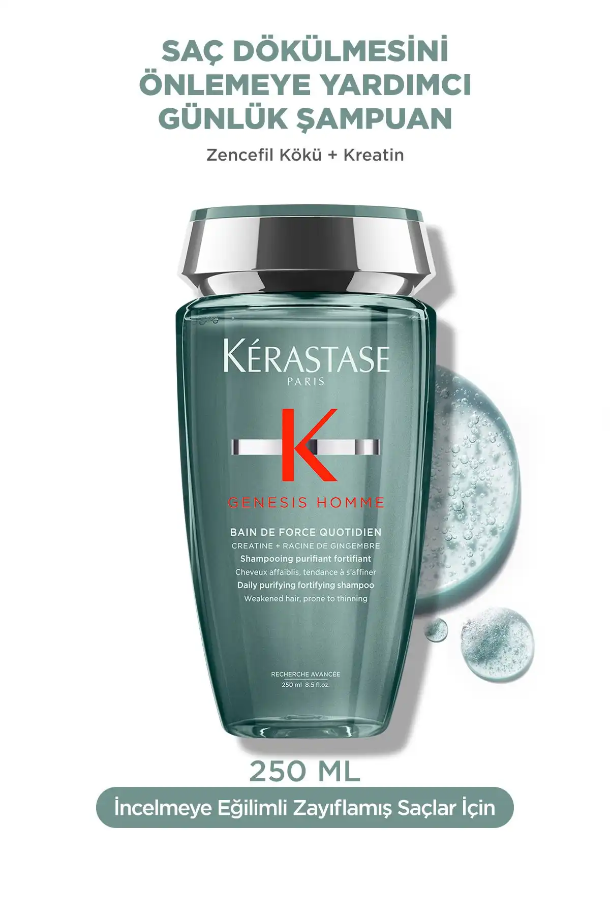 Kerastase Genesis Homme ve Mane'n Tail: Saç Dökülmesine Etkili Çözümler