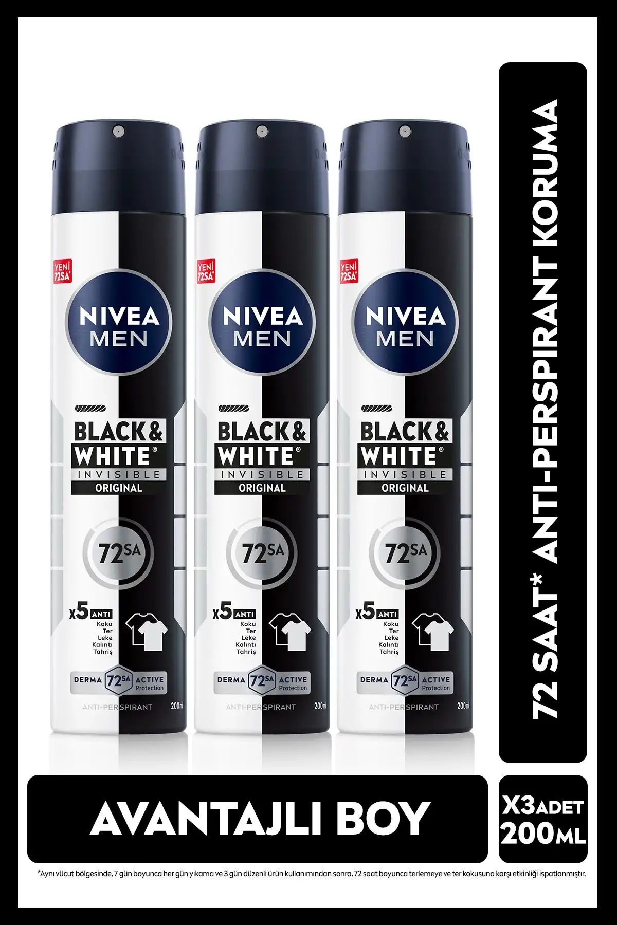 NIVEA MEN Black&White Invisible ve Rexona Men Xtra Cool Deodorant Karşılaştırması