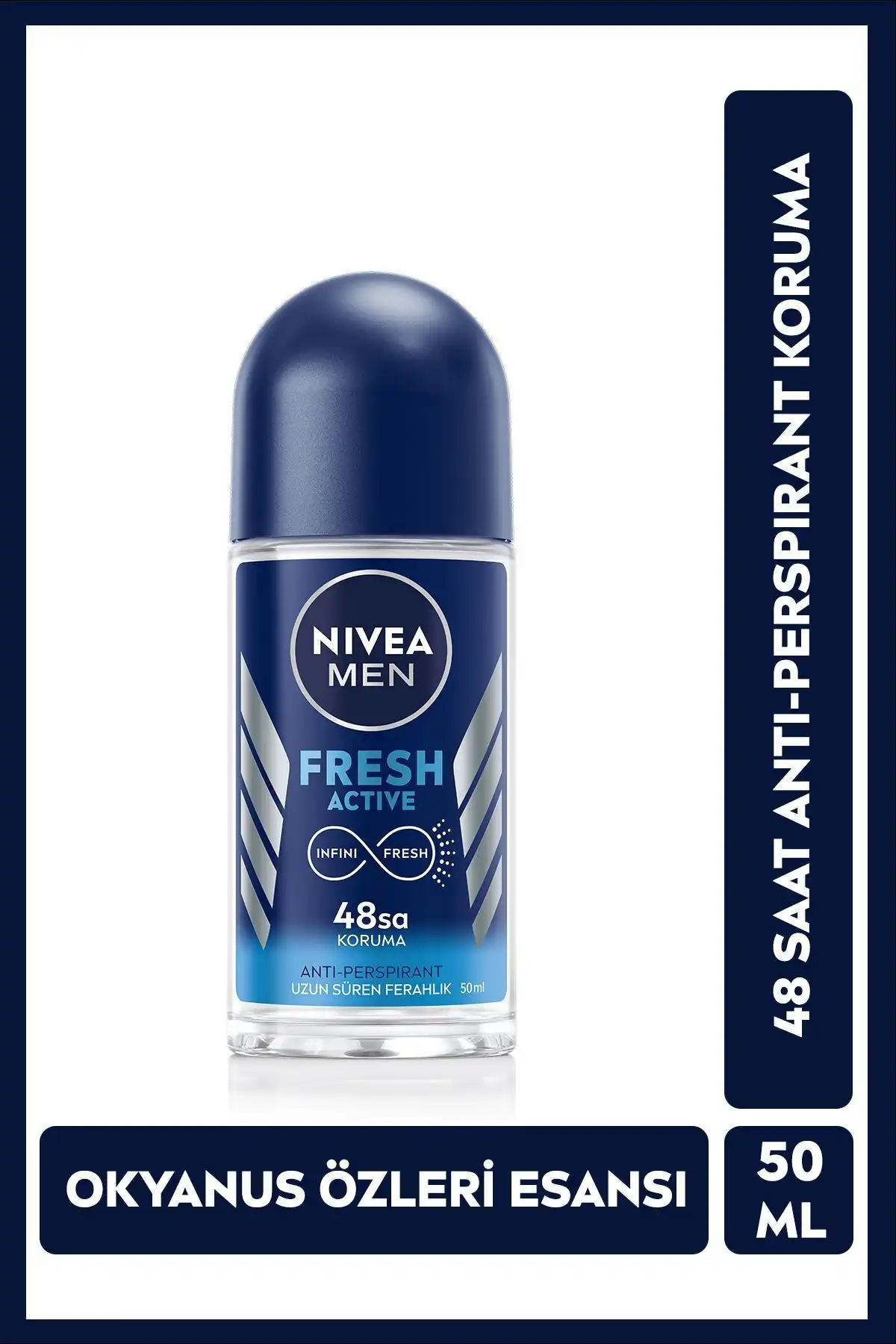NIVEA MEN Erkek Roll On Deodorant Fresh Active ve Fresh Sensation Karşılaştırması