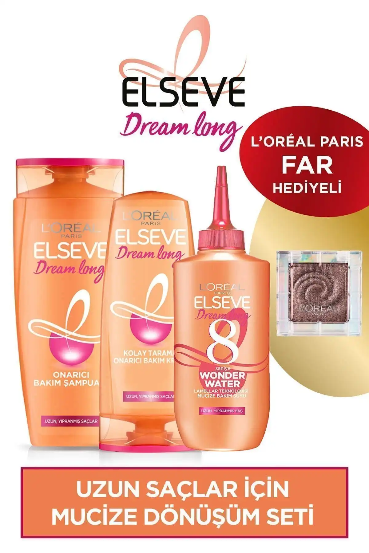 Elseve Dream Long Onarıcı Şampuan ve Kapsamlı Bakım Ürünlerinin Karşılaştırması