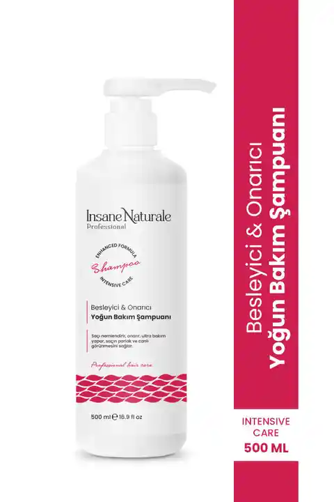 Insane Naturale Yoğun Bakım Şampuanı 500 ml