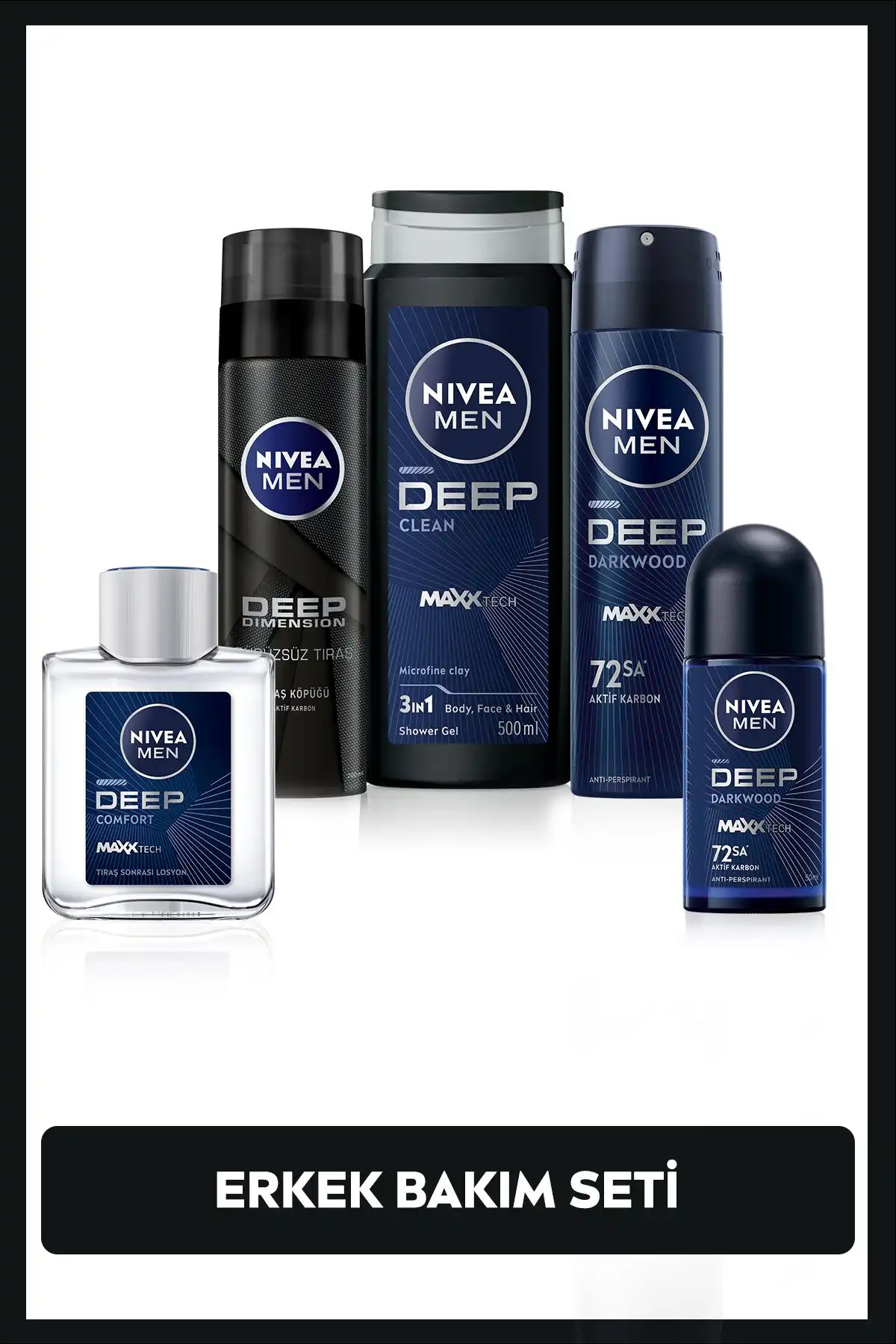 NIVEA MEN Erkek Sprey Deodorantları: Deep Dimension ve Aktif Karbon Karşılaştırması