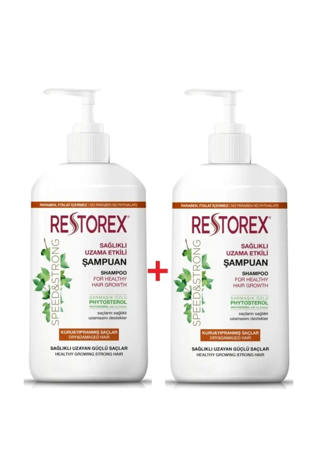 Restorex Kuru ve Yıpranmış Saçlar İçin Şampuan ile Restorex Şampuan Arasındaki Karşılaştırma