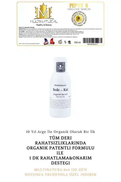 multinatural Saç & Deri Kepek, , Seboreik Dermatit Ve Kaşıntı Destekleyici Egzema -x Kremi 100 ml
