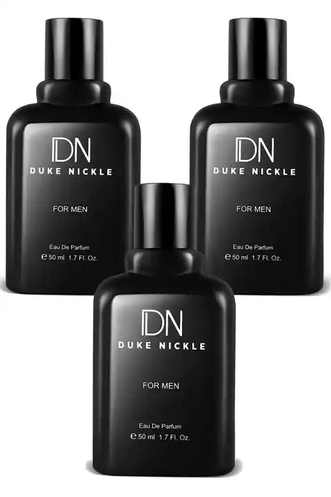 Duke Nickle 3'lü Erkek Parfüm Seti - Ferah Kalıcı Vanilya Aromalı Ve Etkileyici Koku 50 ml Edp