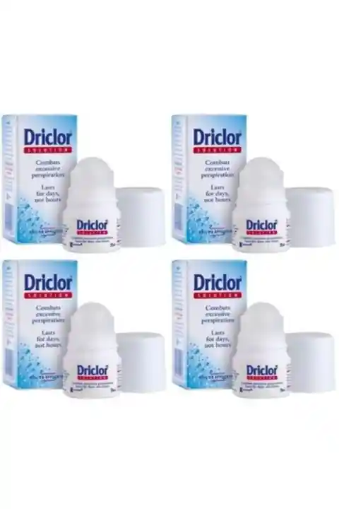Driclor Anti Perspirant Roll On 20 ml X 4 Adet