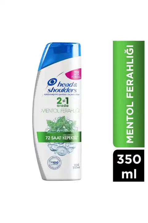 Head And Shoulders 2'si1 Arada Mentol Ferahlığı Şampuan 350ml