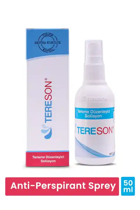 Tereson El,ayak, Koltuk Altı Terleme Önleyici Ve Ter Kokusuna Karşı Koruma Sprey 50 ml