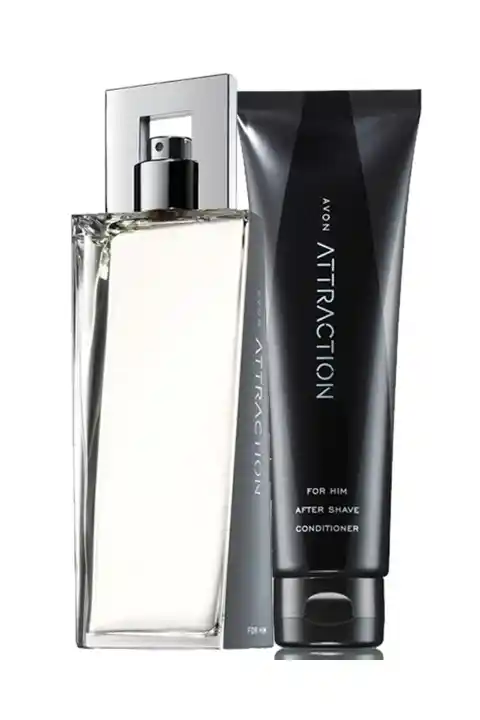 Avon Attraction Erkek Parfüm 75 Ml. ve Attraction Tıraş Losyonu İkili Paket