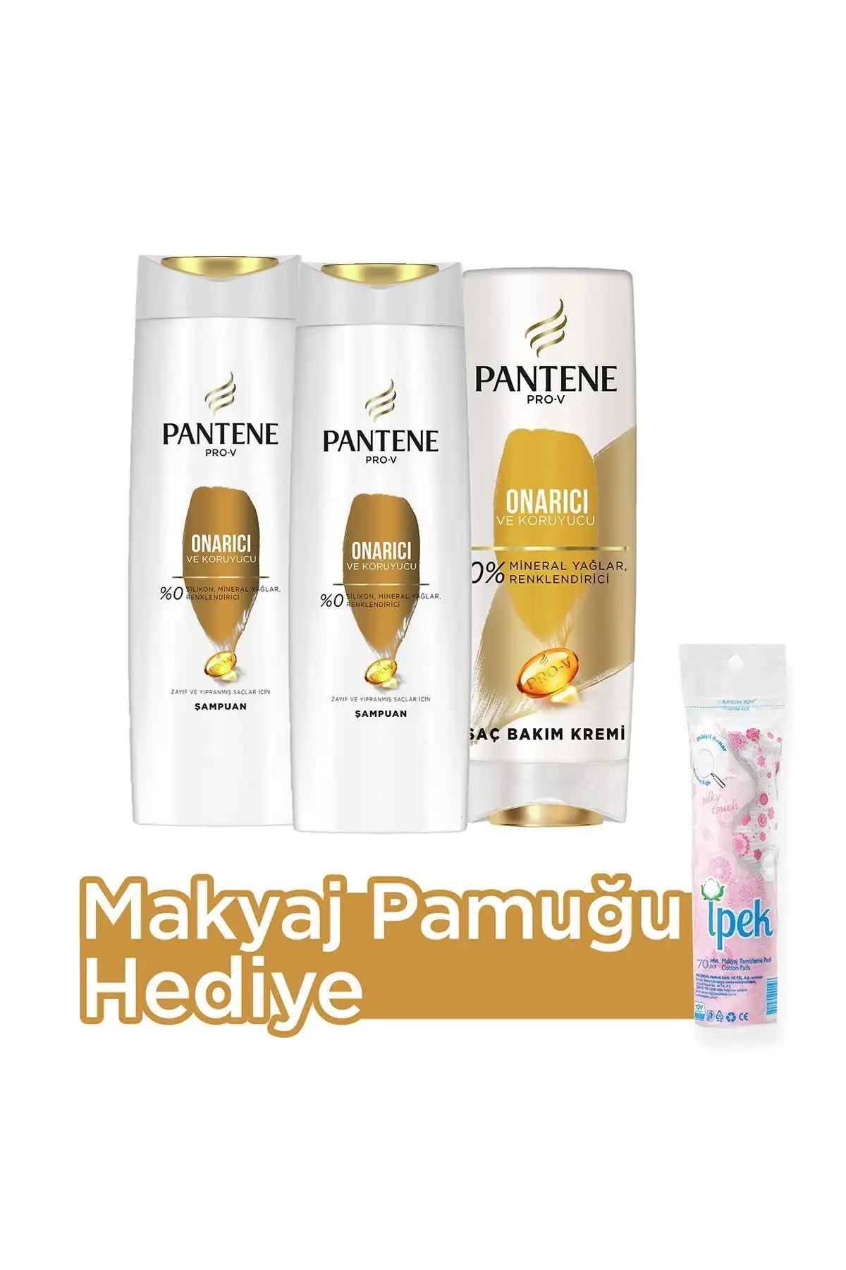 Pantene Onarıcı ve Koruyucu Şampuan ile Pro-v Şampuanın Karşılaştırması