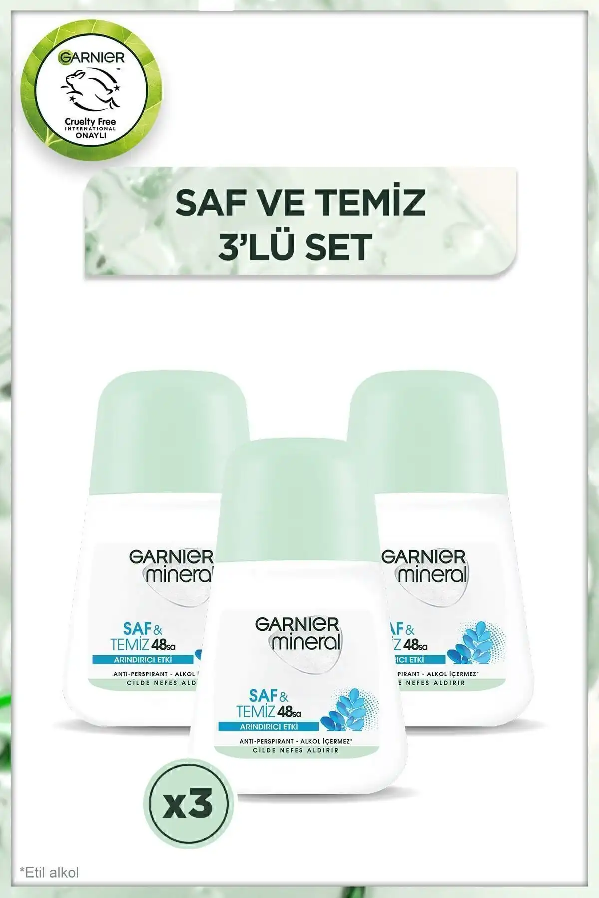 Garnier Mineral Saf&Temiz ve Yves Rocher Roll-On Deodorantların Karşılaştırması
