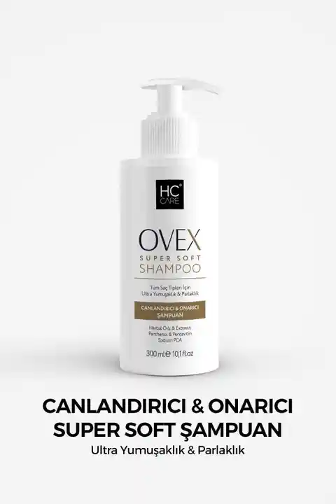 HC Care HC Ovex Super Soft Şampuan - 300 ml.