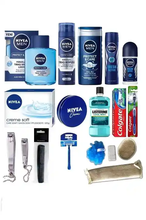NIVEA Damat Çeyiz Bohça Sandıksız Set - Full Lüks Set